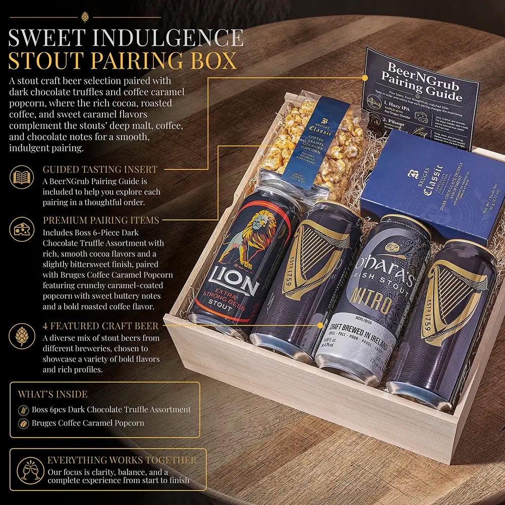 Sweet Indulgence Stout Pairing Box