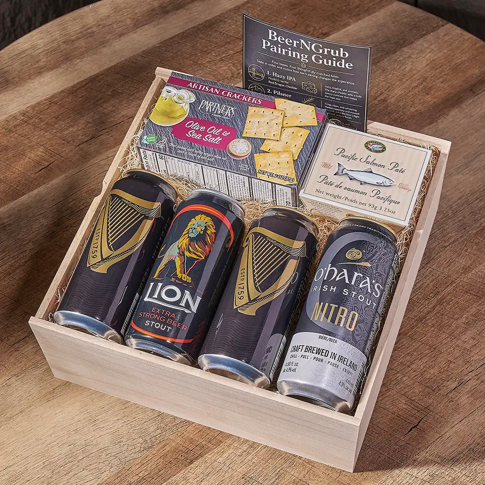 Stout & Artisan Seafood Pairing Box