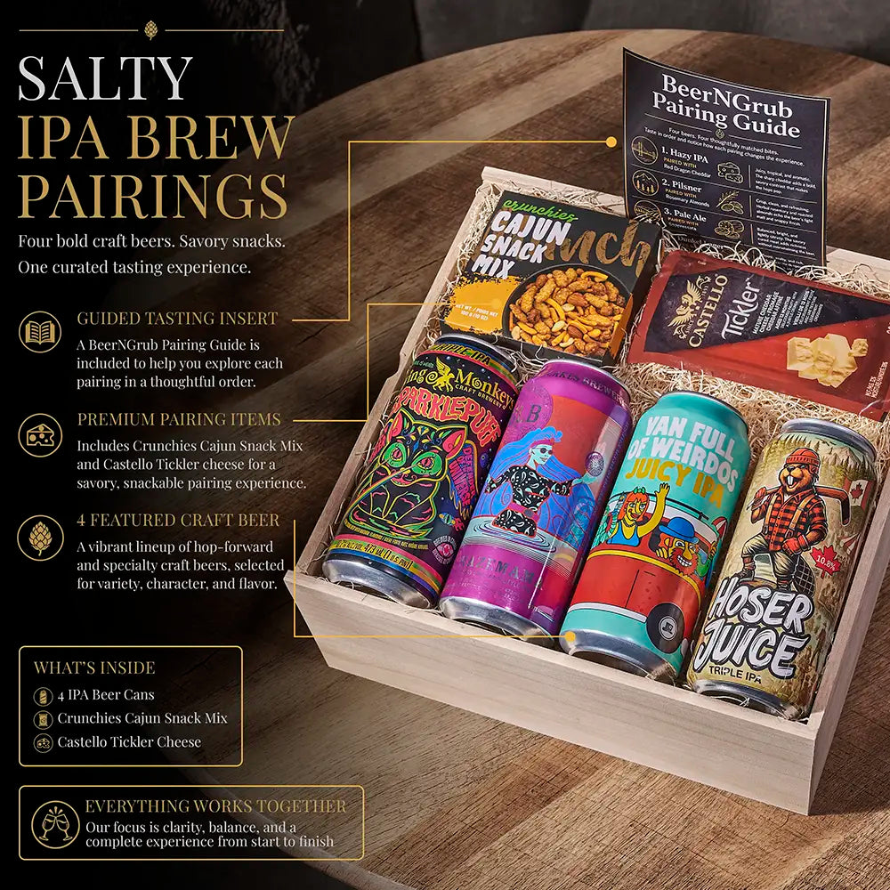 Salty IPA Brew Pairings