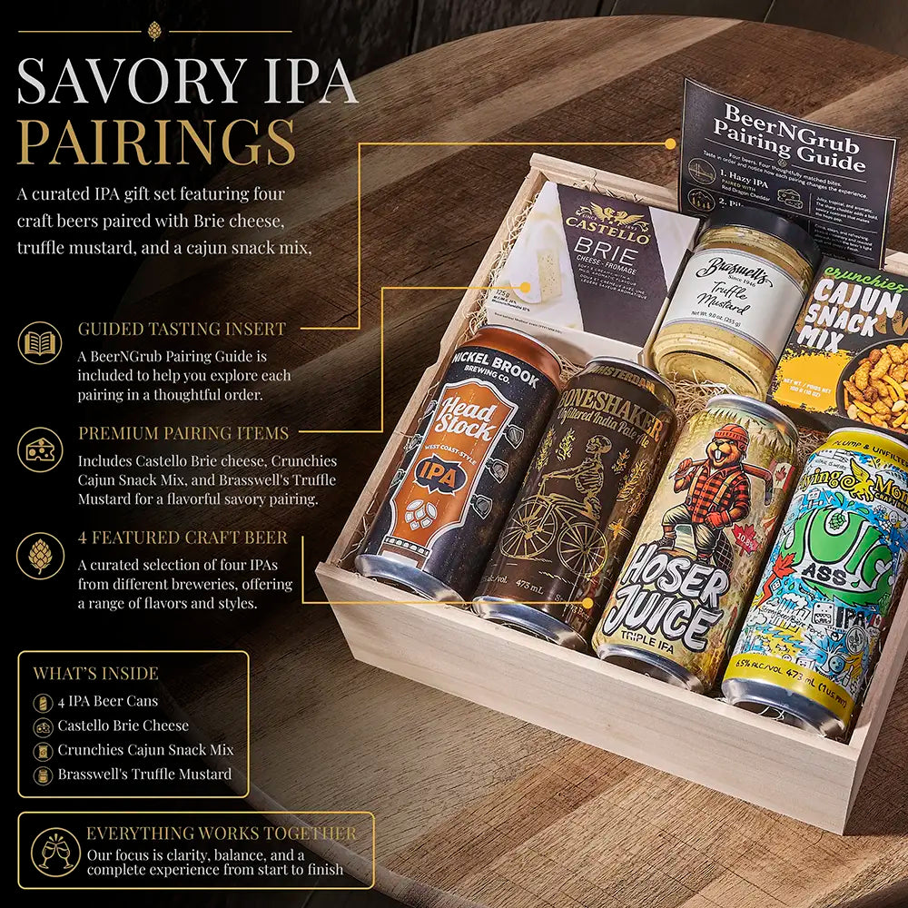 Savory IPA Pairings