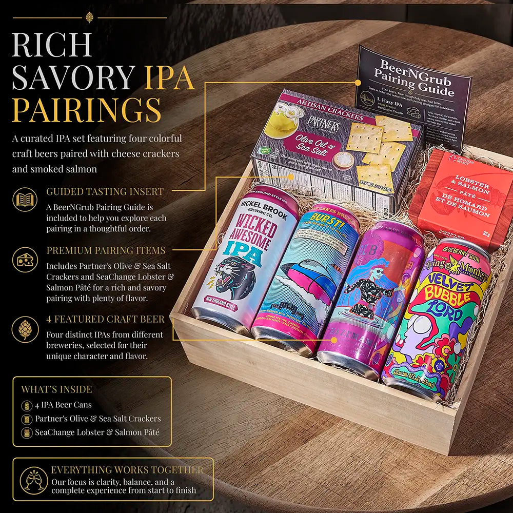Rich Savory IPA Pairings