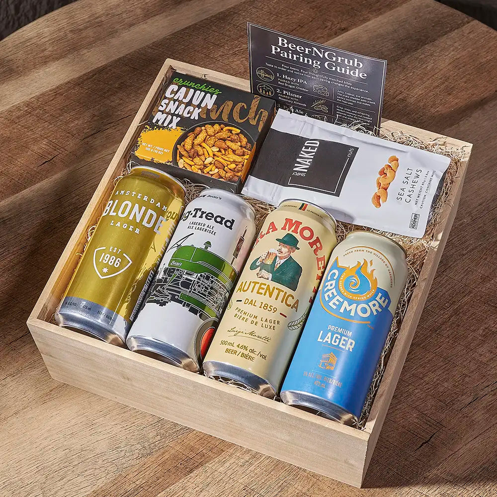 Lager & Snack Mix Tasting Crate
