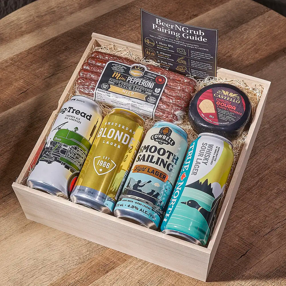 The Spicy Pepperoni & Cheese Lager Pairing Set