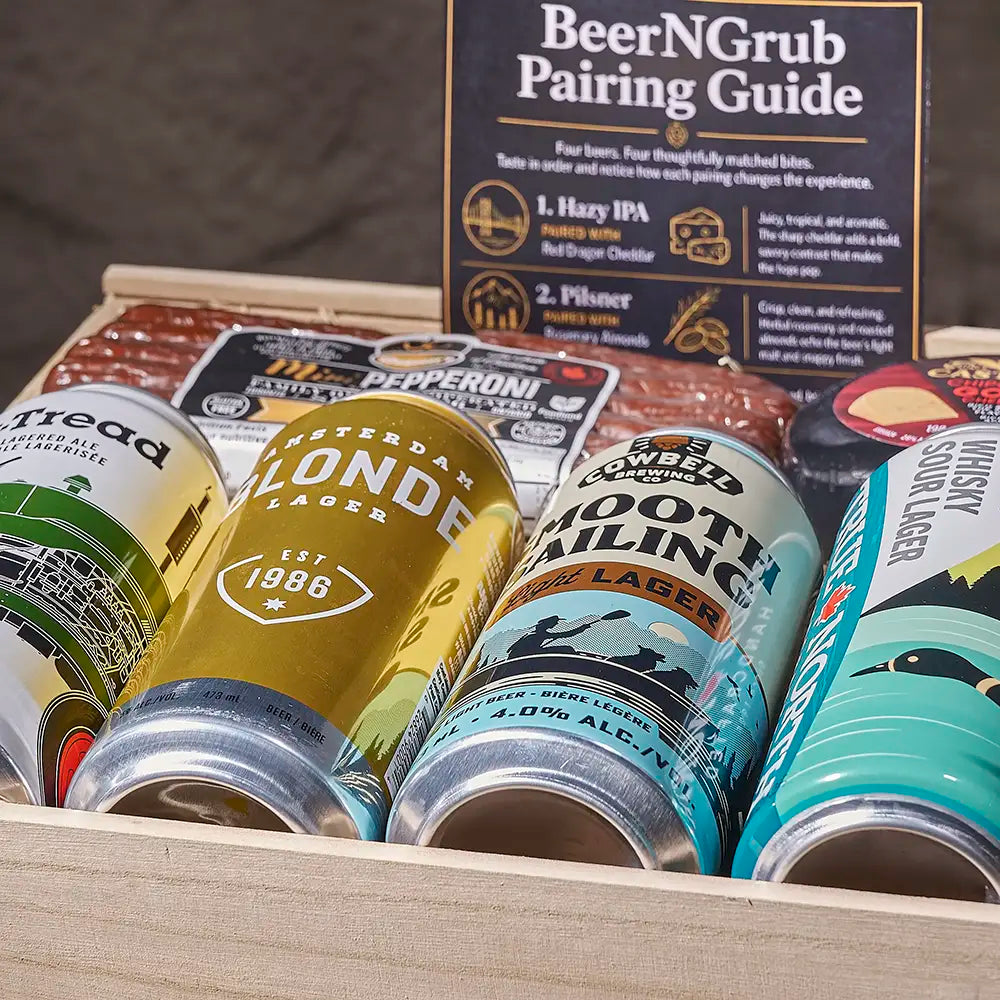The Spicy Pepperoni & Cheese Lager Pairing Set