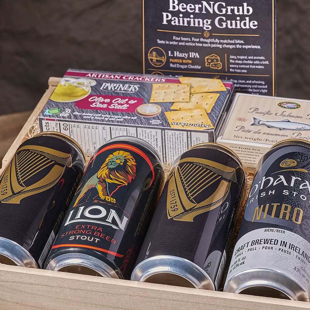 Stout & Artisan Seafood Pairing Box