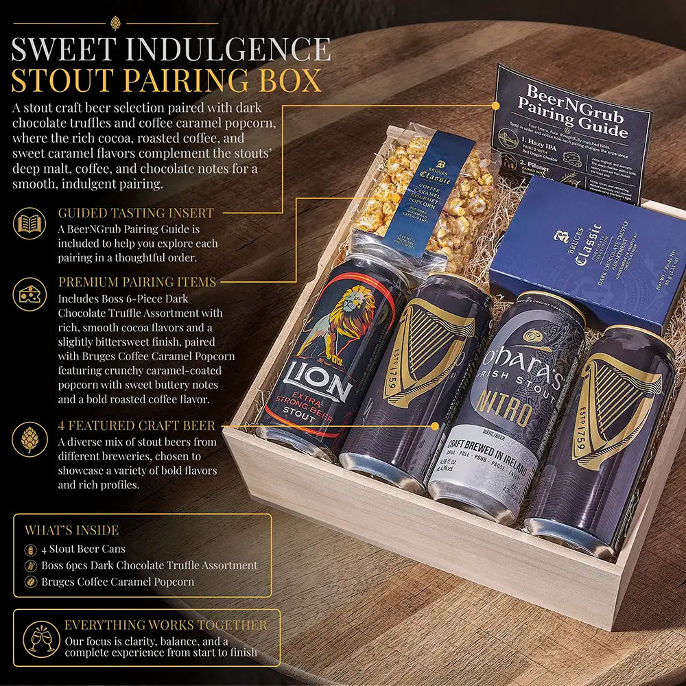 Sweet Indulgence Stout Pairing Box