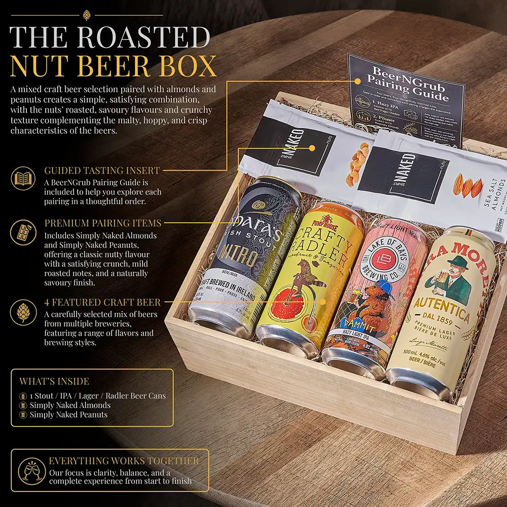 The Roasted Nut Beer Box