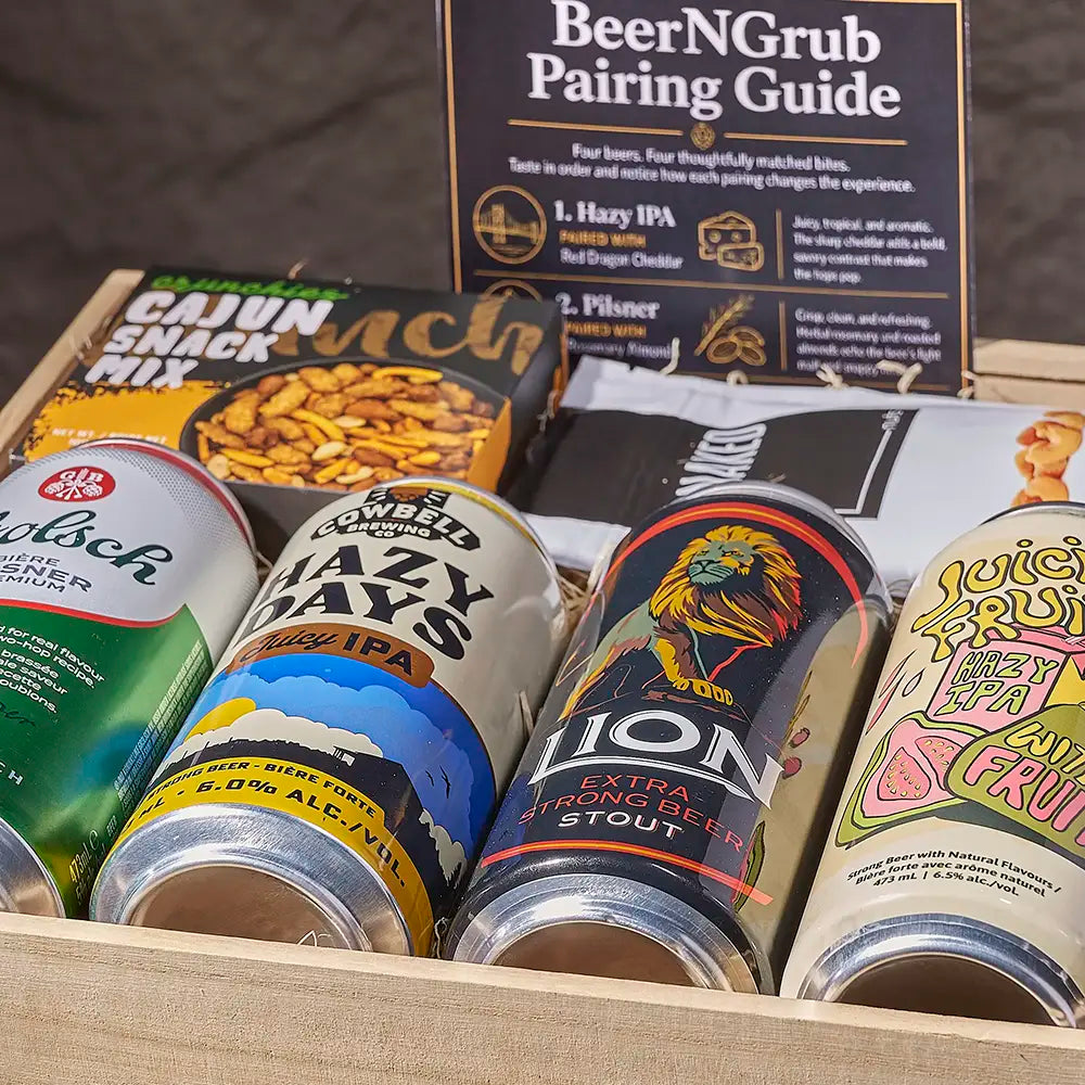 Craft Brews & Crunchy Bites Box