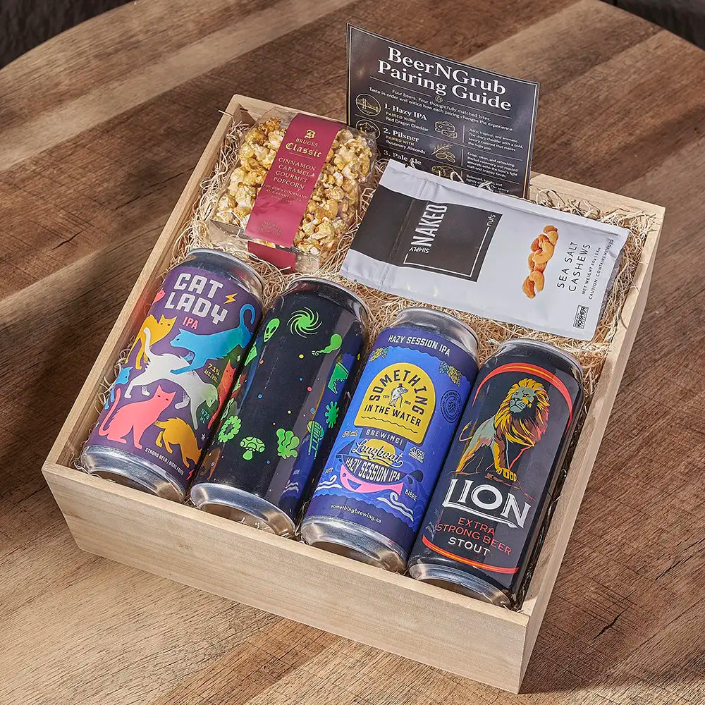 Brews & Caramel Crunch Box