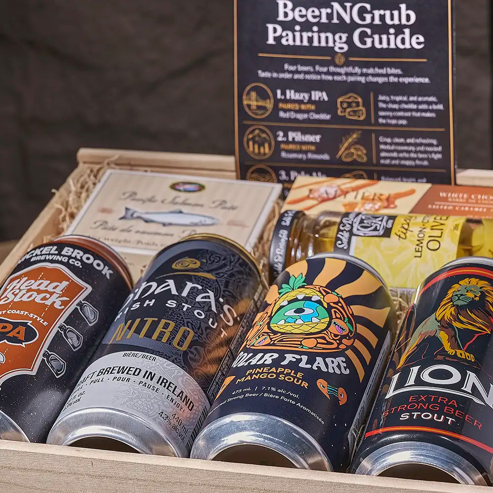 Brews, Pate & Sweet Treats Pairing Box