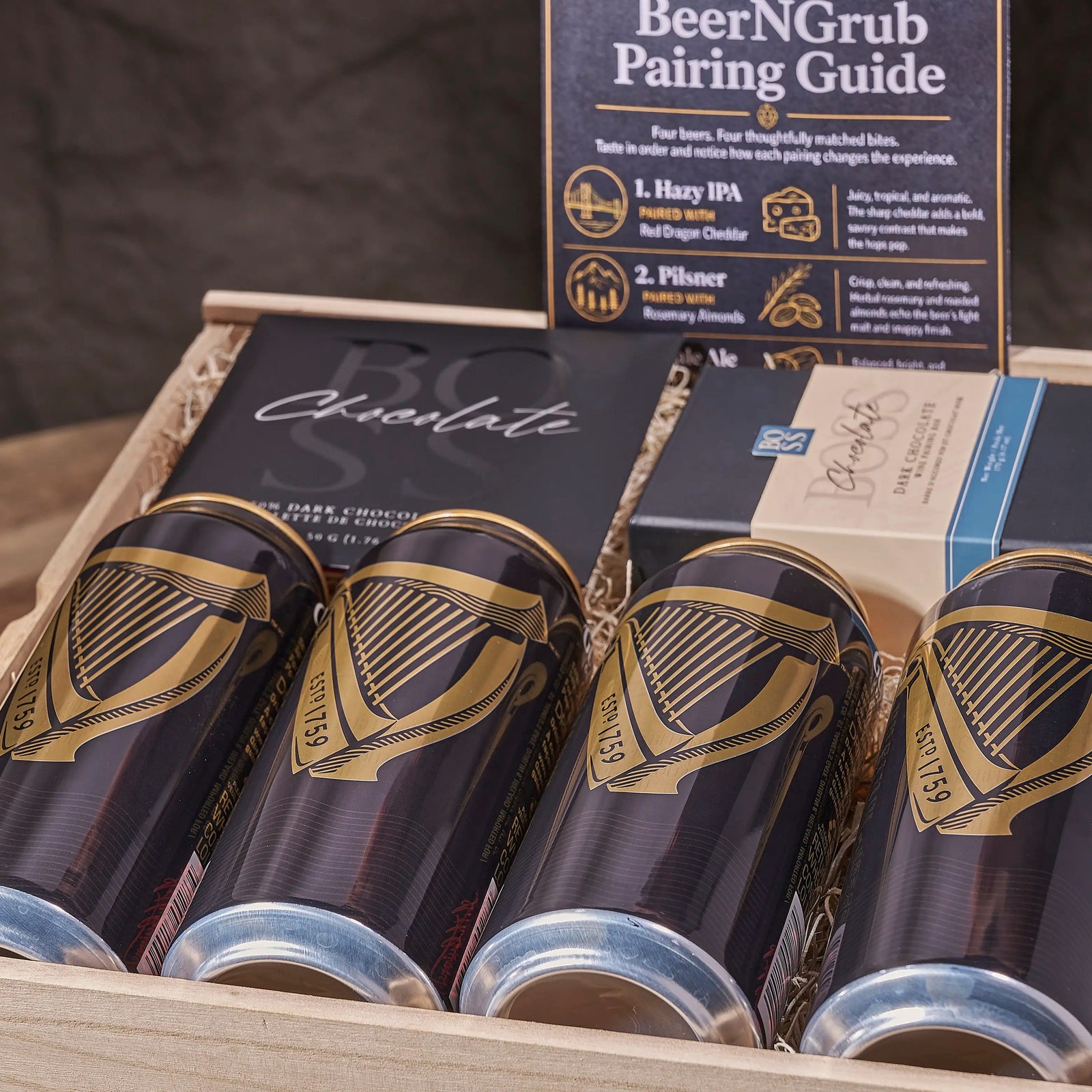 Rich Stouts & Chocolate Pairings Box