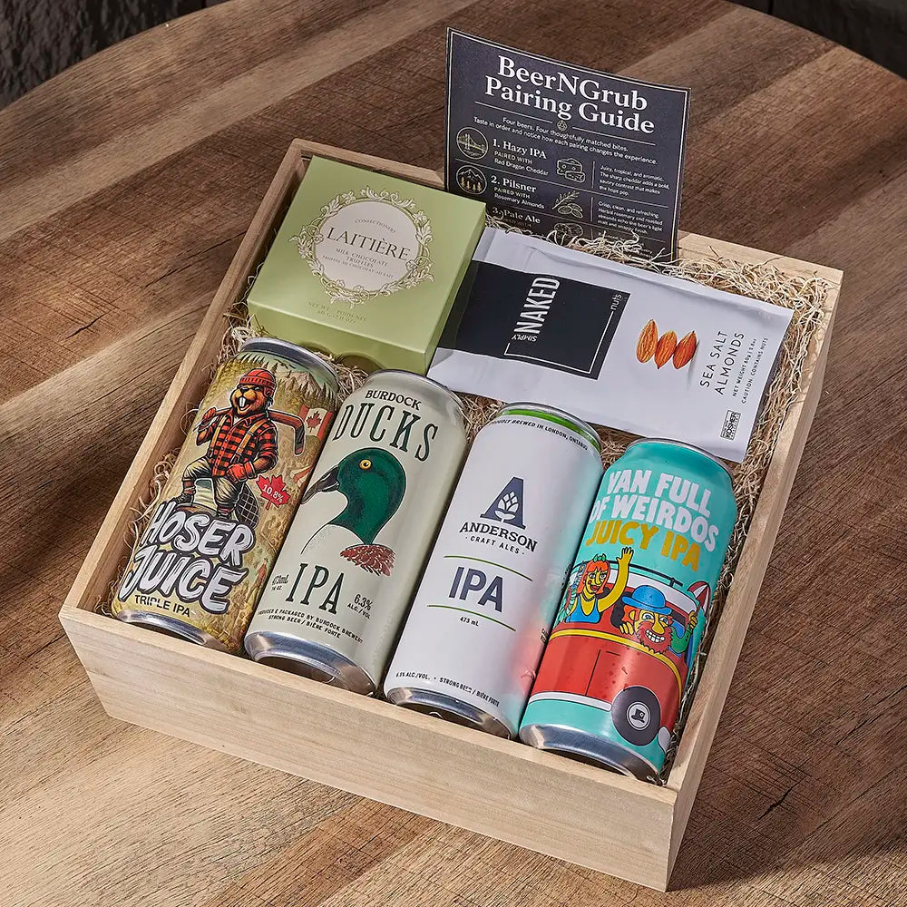 Hoppy Sips & Sweet Treats Box