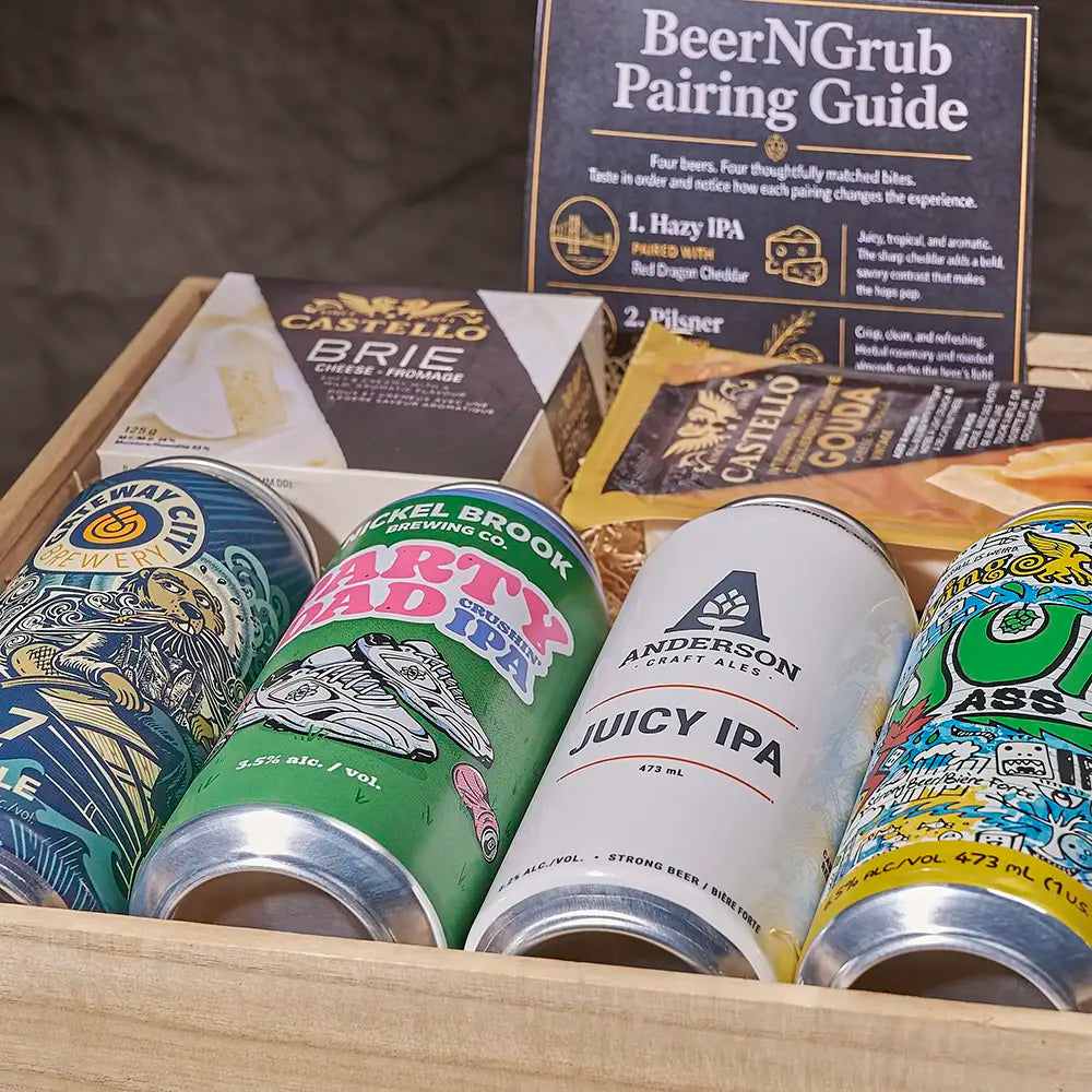 Craft Beer & Cheese Tasting Box