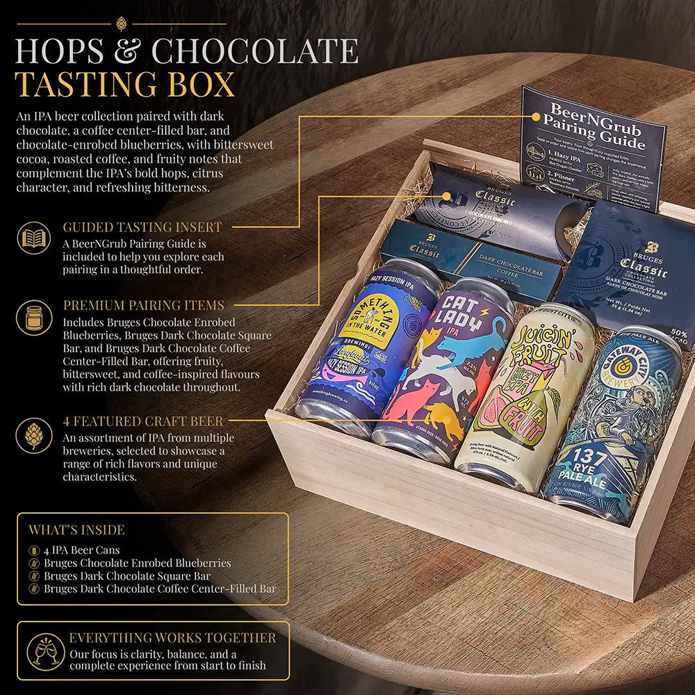 Hops & Chocolate Tasting Box