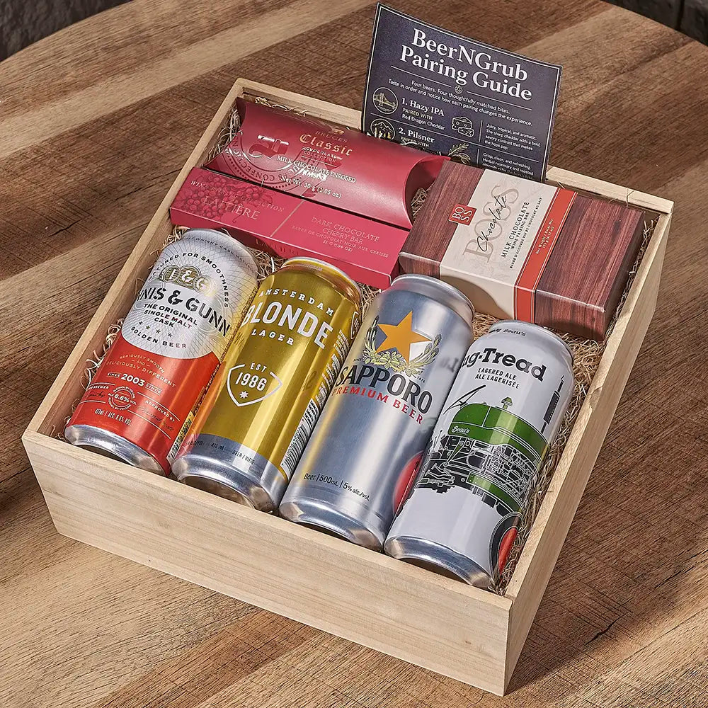 The Sweet Chocolate Lager Pairings Box