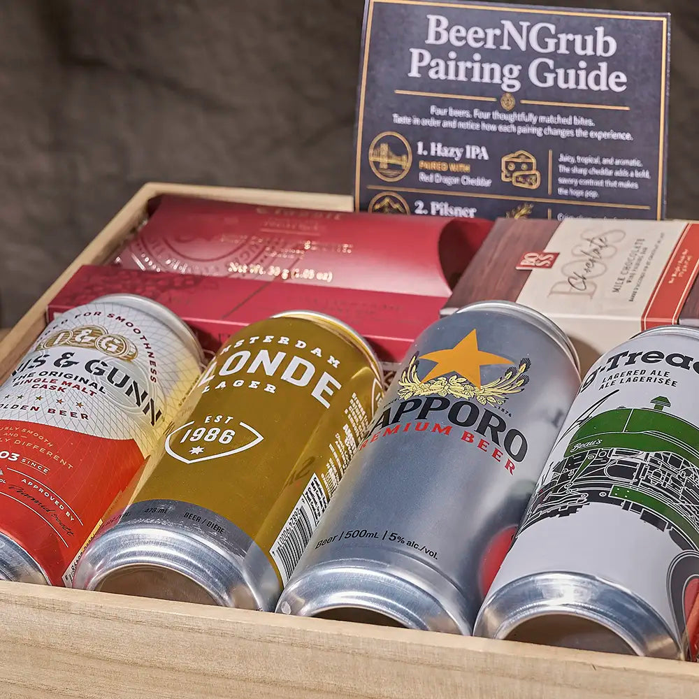 The Sweet Chocolate Lager Pairings Box