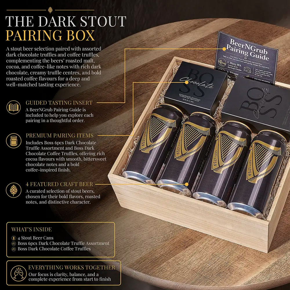 The Dark Stout Pairing Box