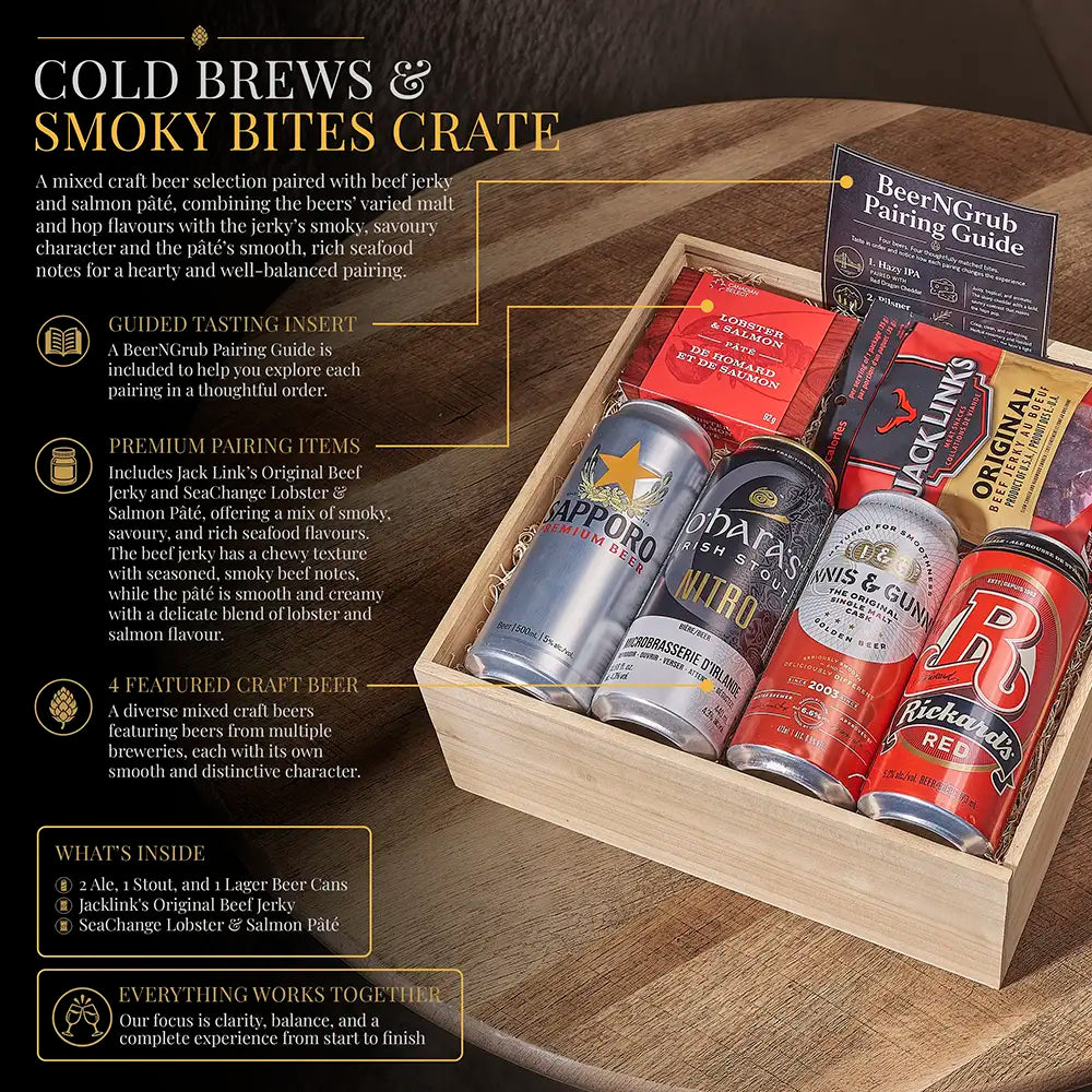 Cold Brews &amp; Smoky Bites Crate