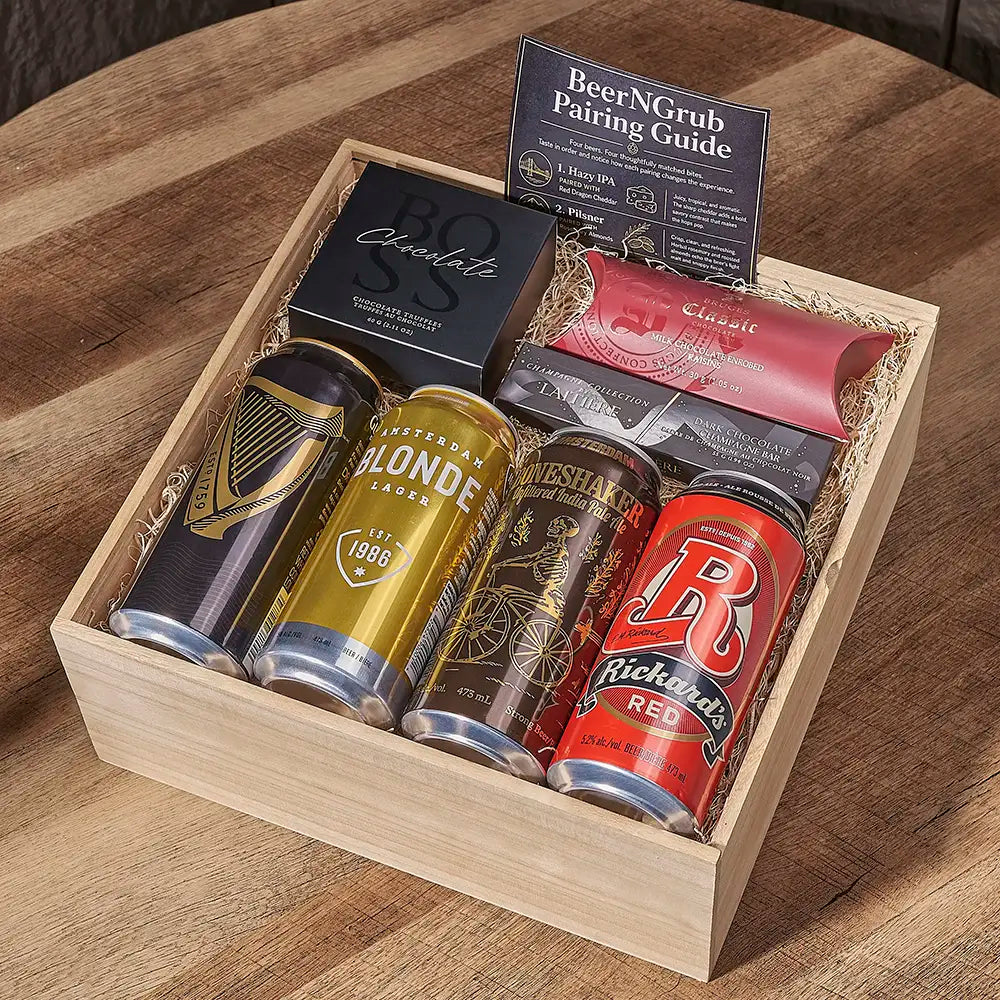 Brews & Chocolate Indulgent Bites Box