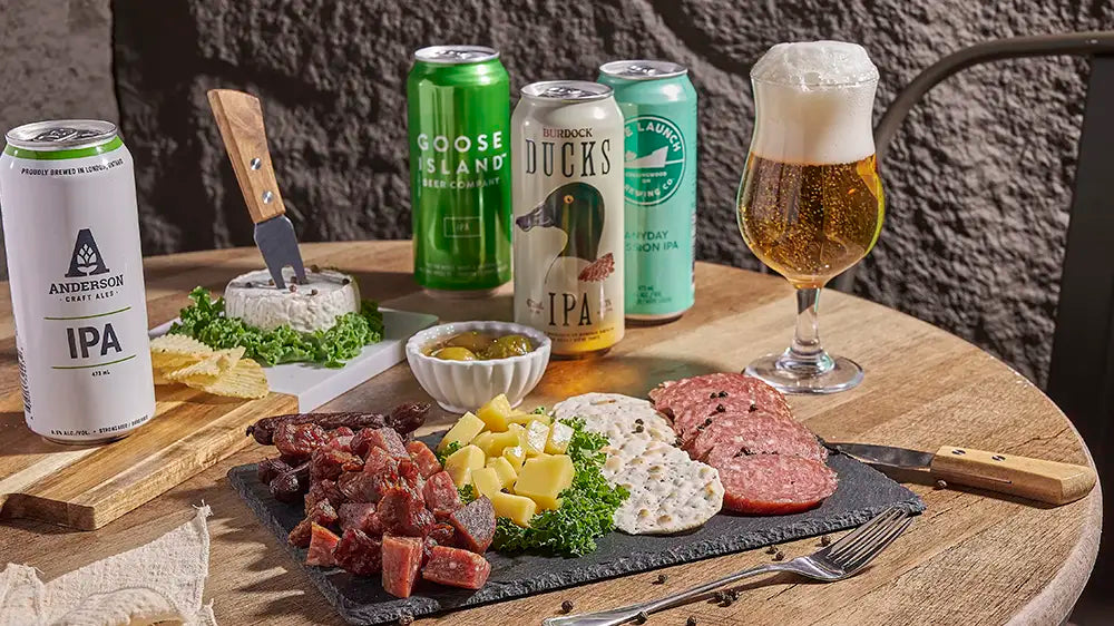 Craft beer, thoughtfully paired.