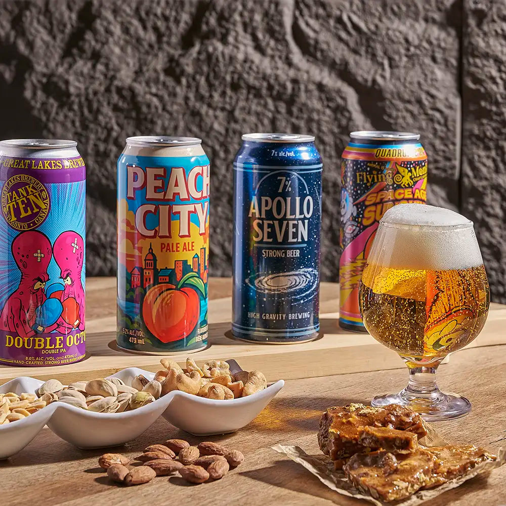 Beer subscription box from BeerNGrub Canada