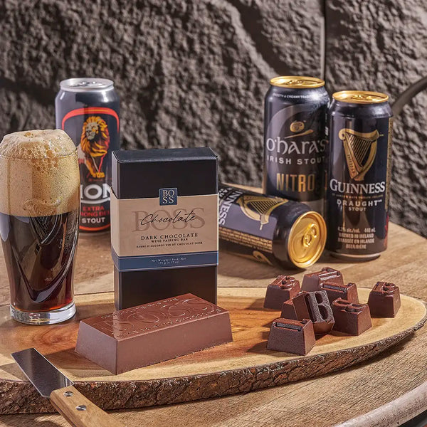 Curated beer box contents