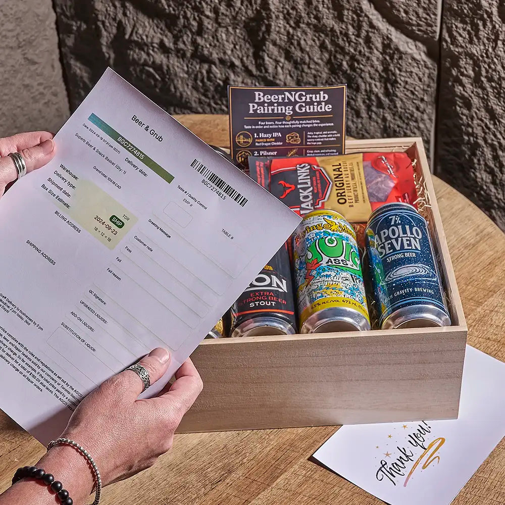 BeerNGrub Canada delivery presentation