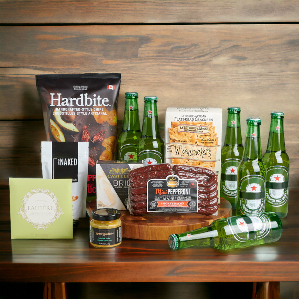 Appetizer &amp; Six Pack Gift Set