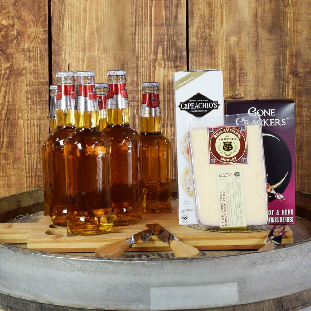 Beer With Cheese & Crackers Subscription