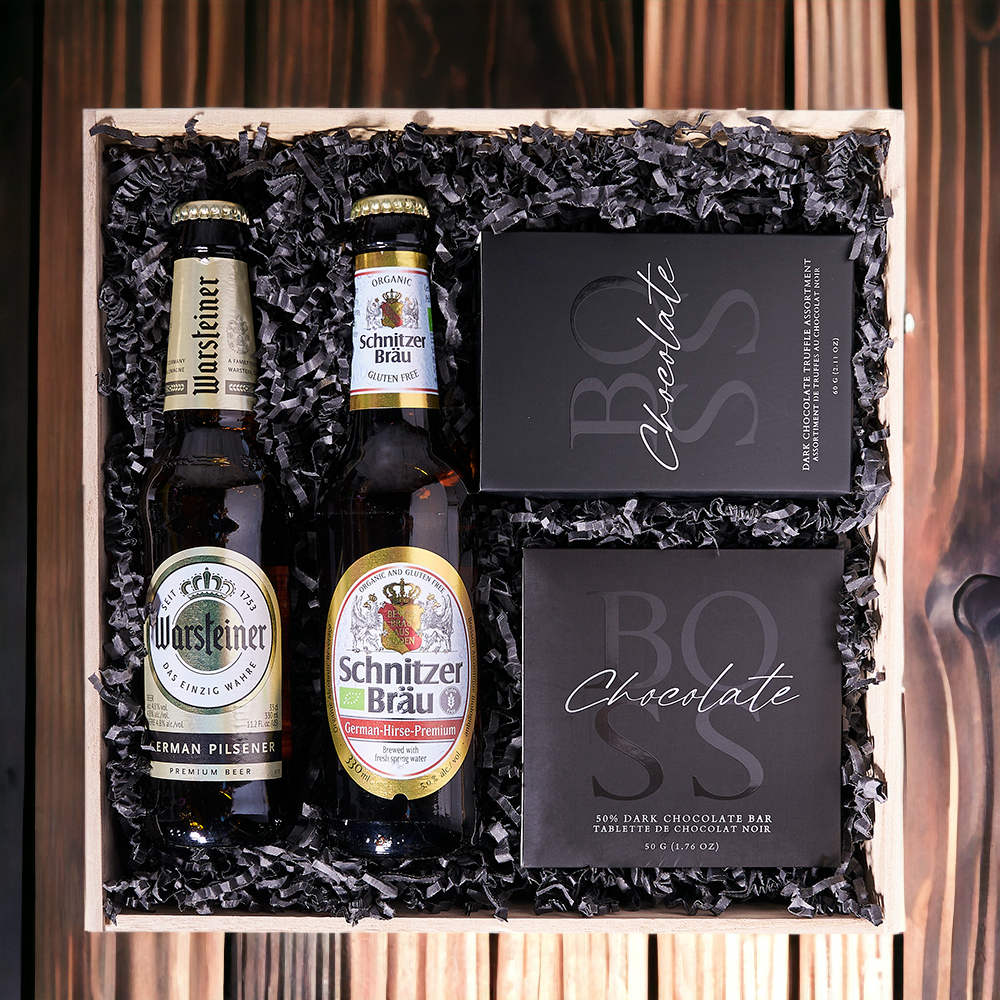 Chocolate & Beer Gift Box