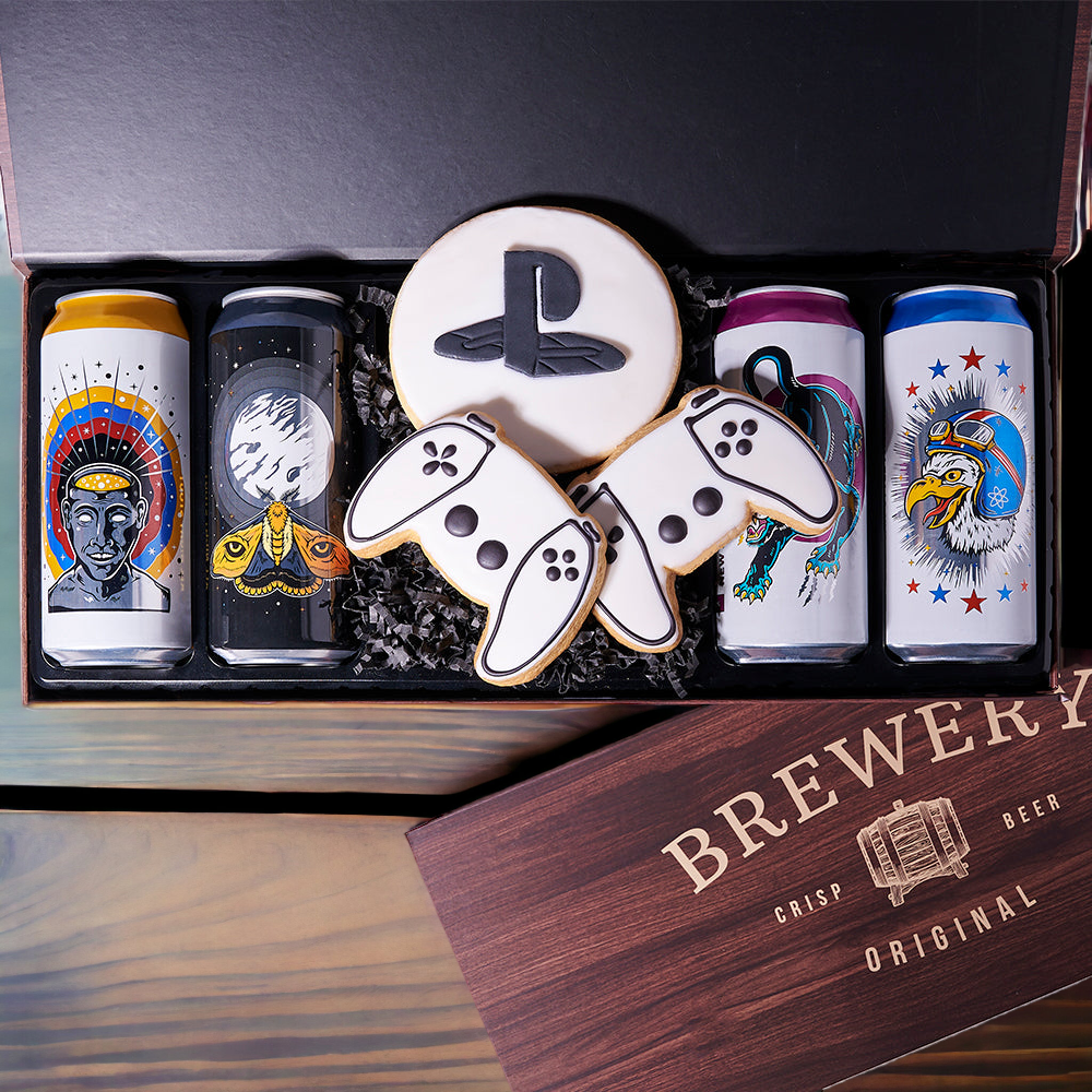 Craft Beer &amp; Gaming Cookie Box
