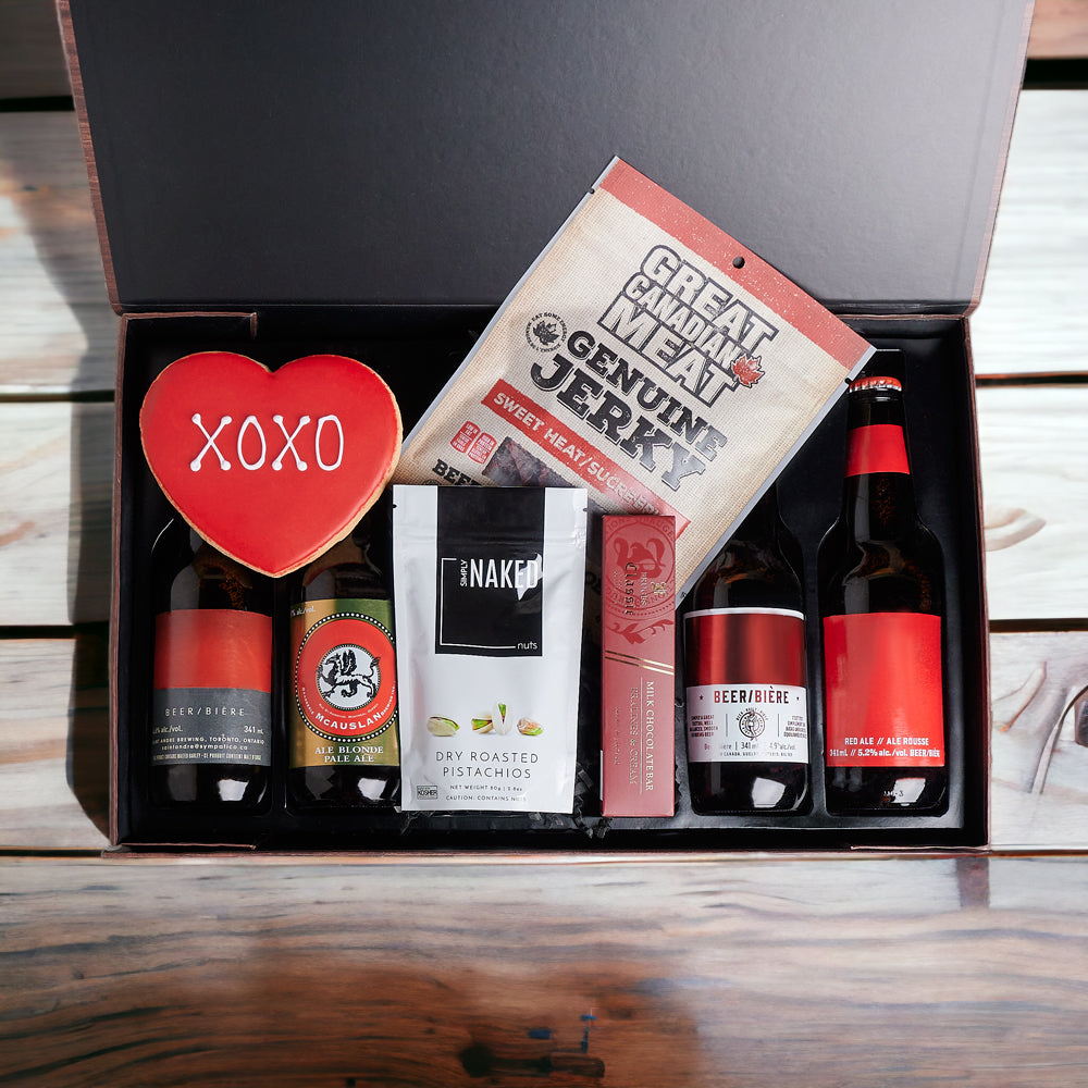 Great Gourmet Treats &amp; Beer Gift Basket