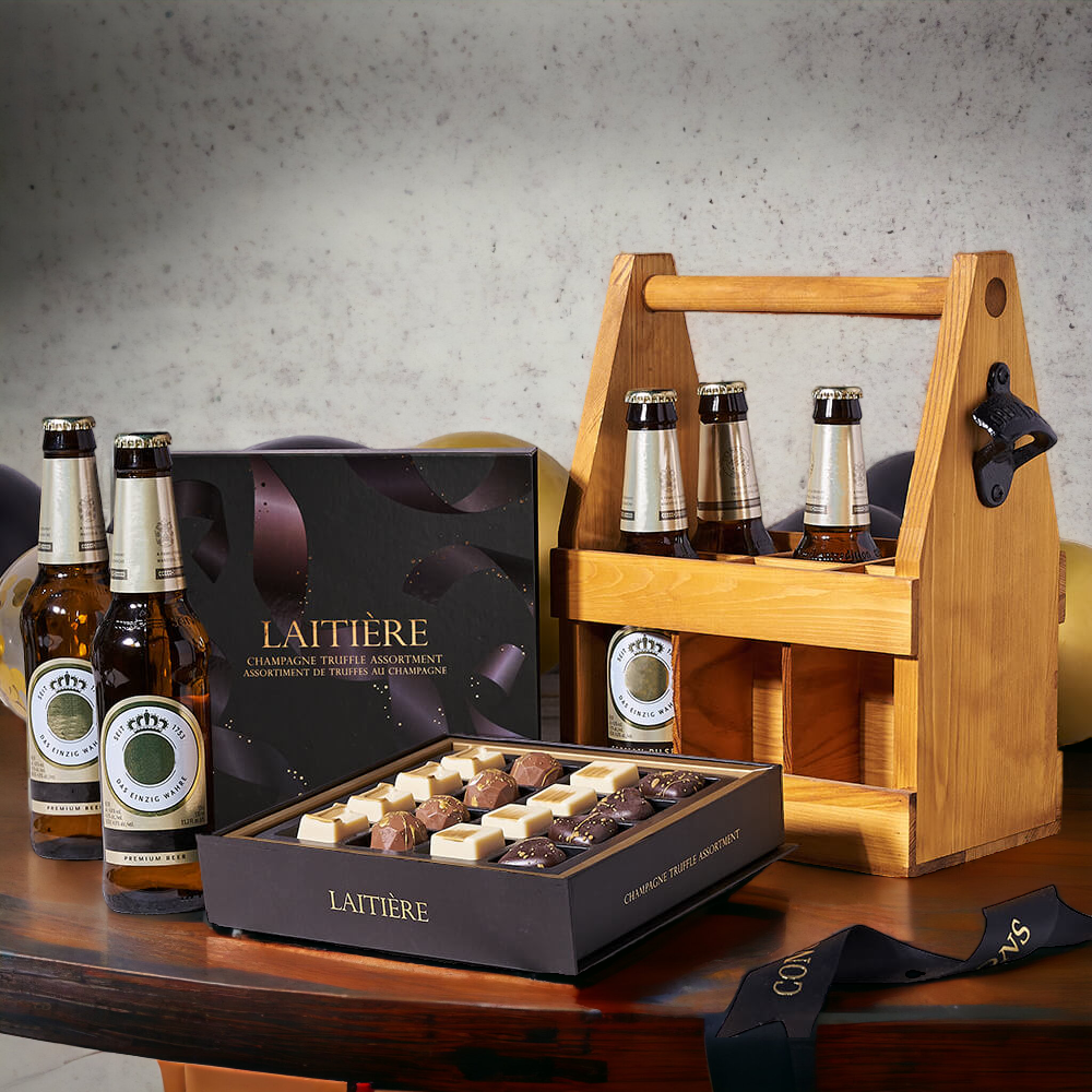 Happy Graduation! Beer &amp; Chocolate Gift