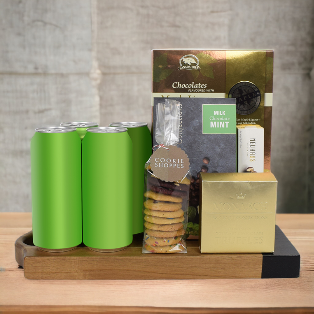 Luck o' the Irish Beer &amp; Chocolate Basket