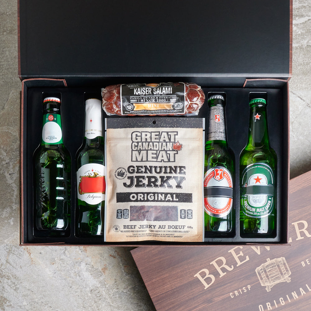 Savoury Snack &amp; Beer Gift Box