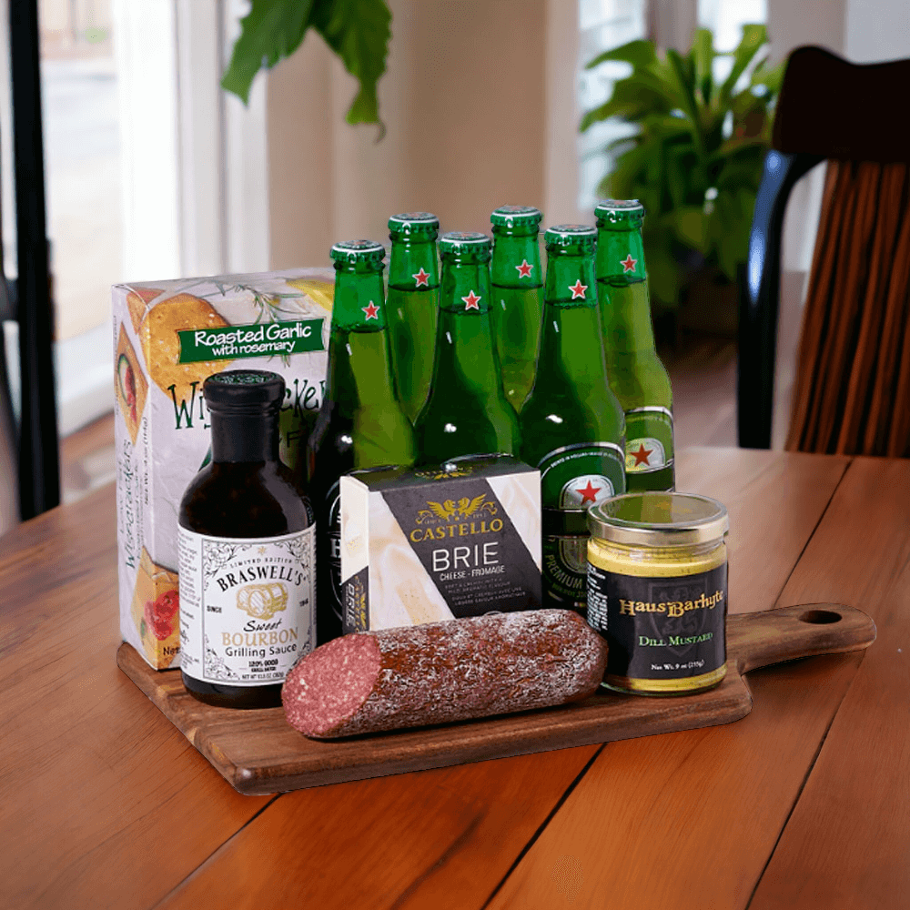 Superb Beer & Snack Basket