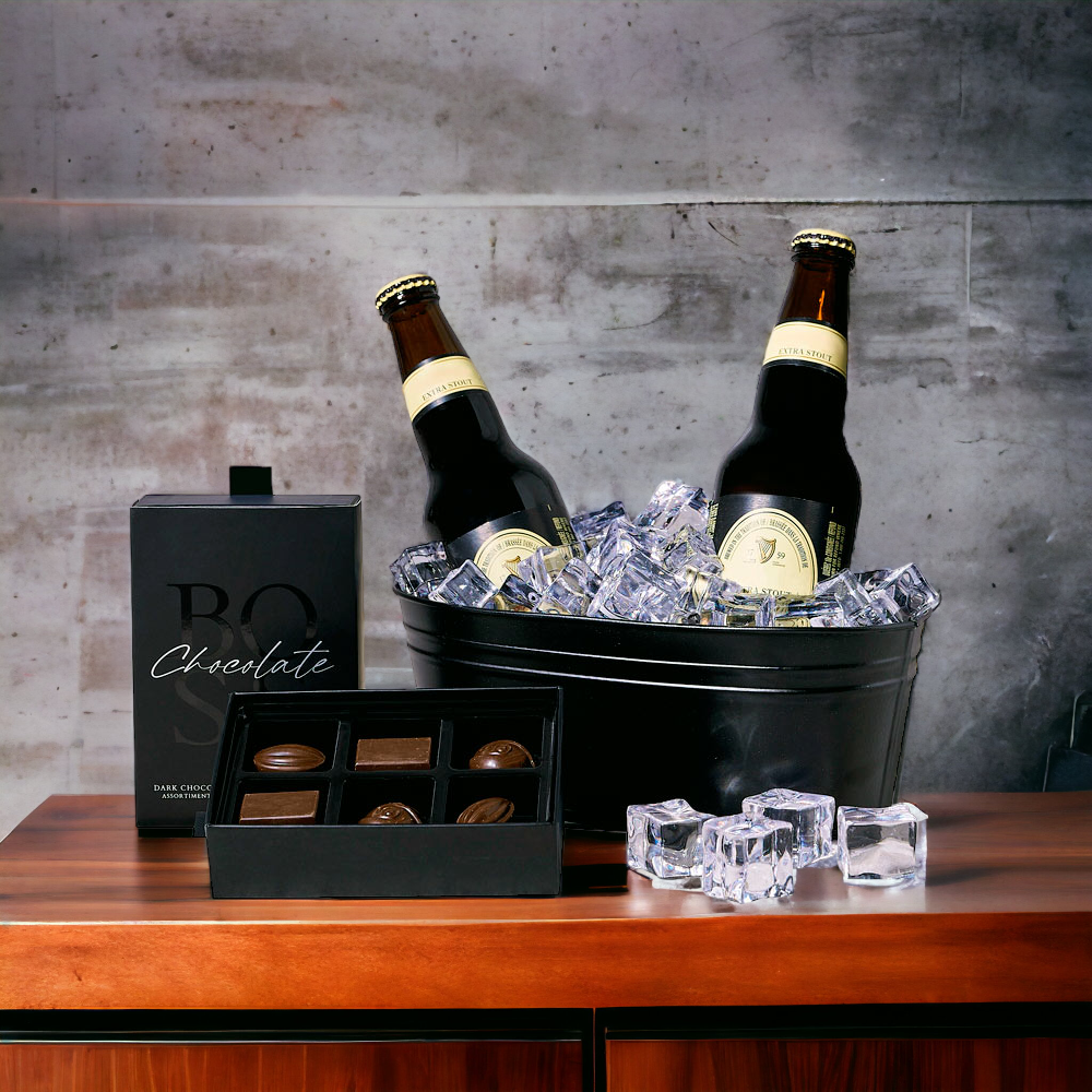 The Chocolates & Beer Gift Basket
